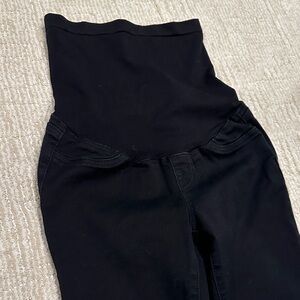 1822 Black Maternity Skinny Jeans